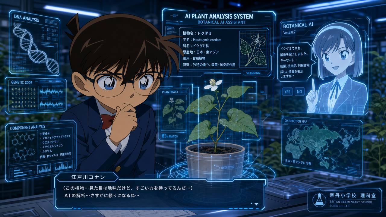 黑丝AI植物识别功能